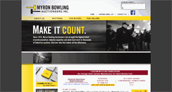 Desktop Screenshot of myronbowling.com